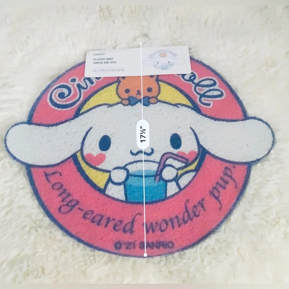 Sanrio CINNAMOROL Round Coil Floor Mat